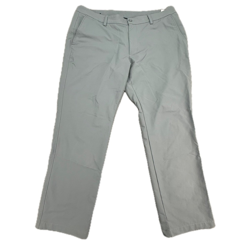 Under Armour Golf Pants Mens 42/32 Gray Performance Chino Trousers 2643